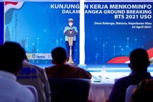 Dorong Produktivitas Masyarakat Menkominfo Bangun BTS 4G di Desa 3T