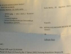 Satgas Covid-19 Desa Golo Pua Kuwus Dipolisikan