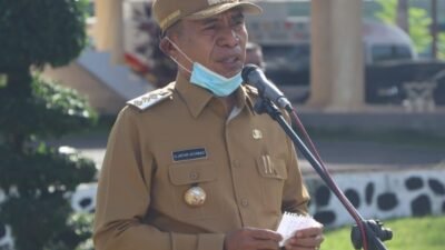 Bupati Djafar Lantik Dua Pejabat Tinggi Pratama