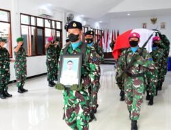 Gugur di Papua, Dua Prajurit Marinir TNI AL Dapat Kenaikan Pangkat Luar Biasa