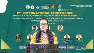 Welcoming Speech, Dr. Fransiska Widyawati: The 2nd ICEHHA Wujudkan Satu Visi Unika Ruteng