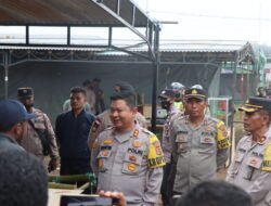 Kapolres Yoce Marten Sidak di Area Ruteng Food Festival, Ditenggarai Aktivitas Perjudian