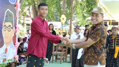 Hardiknas 2023, Agustinus Sarifin Beri Motivasi Bagi Ribuan Pelajar SMK Se-Kabupaten Nagekeo