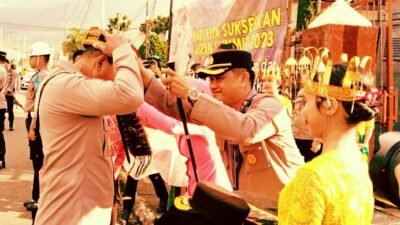 Kapolda NTT Irjen Johni Asadoma Sapa Khusus Anggota Bhabinkamtibmas di Polres Manggarai