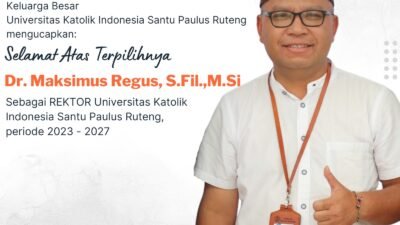 Breaking News: Rm. Dr. Max Regus Rektor Baru Unika Santu Paulus Ruteng