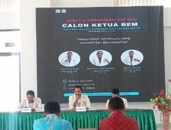 Adu Visi Misi Calon Ketua BEM Universitas Katolik Santu Paulus Ruteng