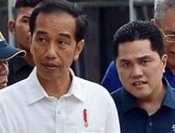 Beberapa Momen Keakraban Jokowi, Prabowo Subianto dan Erick Thohir saat Nonton Indonesia vs Argentina