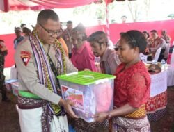 Polda NTT Bangun Fasilitas air Bersih Bagi Masyarakat Kecamatan Amarasi Timur