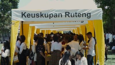 Pameran Ekraf Unika St. Paulus Ruteng, Hidupi Semangat Enterpreneurship Mahasiswa