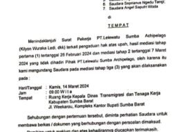 Mangkir, Disnakertrans Jadwalkan Ulang Undangan Mediasi Owner Hotel Lele Watu
