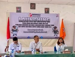 Bawaslu Sumba Barat Launching Posko Aduan Kawal Hak Pilih