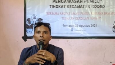 Ketua Panwascam Ndoso: Semua Tahapan Berpotensi Rawan Pelanggaran